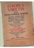 Szepsi Csombor Márton - Evropica Varietas