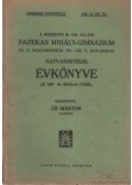 Úr Márton - A Debreceni M. Kir. Állami Fazekas Mihály-Gimnázium hatvanhetedik évkönyve az 1939-40. iskolai évről