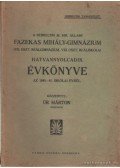 Úr Márton - A Debreceni M. Kir. Állami Fazekas Mihály-Gimnázium hatvannyolcadik évkönyve az 1940-41. iskolai évről