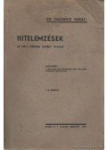 Dr. Magdics Ignác - Hitelemzések az 1907.-i püspöki tanterv nyomán I. kötet