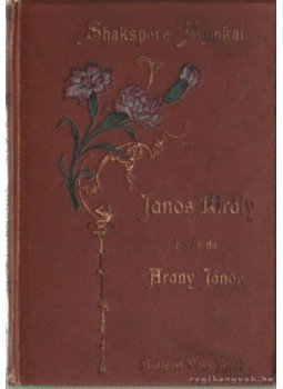 Shakspere - János király Shakspere - János király, Budapest 1895 antikvár könyv