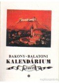 Varga Béla - Bakony-Balatoni kalendárium 1992