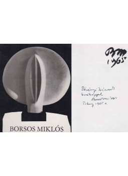 Borsos Miklós - Borsos Miklós (dedikált) Borsos Miklós - Borsos Miklós (dedikált), Tihany 1965 antikvár könyv