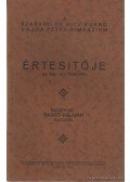 Raskó Kálmán - A Szarvasi Ág. Hitv. Evang. Vajda Péter Gimnázium Értesítője az 1930-31.-i tanévről