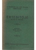 Raskó Kálmán - A Szarvasi Ág. Hitv. Evang. Gimnázium Értesítője az 1928-29. tanévről