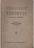 Raskó Kálmán - A Szarvasi Ág. Hitv. Evang. Vajda Péter Gimnázium Évkönyve az 1938-39. tanévről (sötét barna)