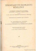 Szabó-Patay József,dr.,Dr. Gombocz Endre - Természettudományi közlöny 73. kötet + Pótfüzetek