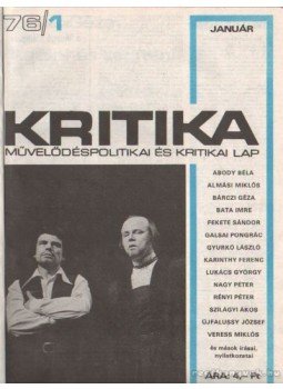 Pándi Pál - Kritika 1976-77. (hiányos) Pándi Pál - Kritika 1976-77. (hiányos), Budapest 1977 antikvár könyv