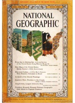 Bell Grosvenor, Melville - National geographic 1961 July Bell Grosvenor, Melville - National geographic 1961 July, Washington 1961 antikvár könyv