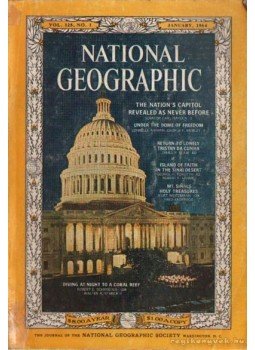Bell Grosvenor, Melville - National geographic 1964 January Bell Grosvenor, Melville - National geographic 1964 January, Washington 1964 antikvár könyv