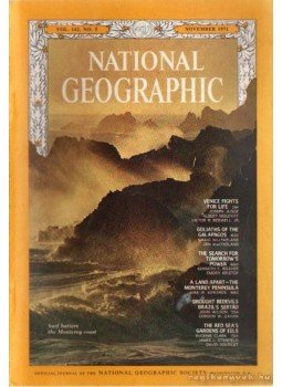 Bell Grosvenor, Melville - National geographic 1972 November Bell Grosvenor, Melville - National geographic 1972 November, Washington 1972 antikvár könyv
