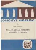 Fehér Erzsébet - József Attila kiállítás Balatonszárszón