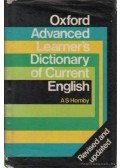 HORNBY, A S - Oxford Advanced Learner's Dictionary of Current English