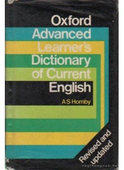 HORNBY, A S - Oxford Advanced Learner's Dictionary of Current English HORNBY, A S - Oxford Advanced Learner's Dictionary of Current English, 1988 antikvár könyv
