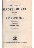 Lev Tolsztoj - Hadzsi-Murát / Az ördög