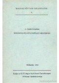 J. Szabó Erzsébet - Rákospalota külterületi helynevei
