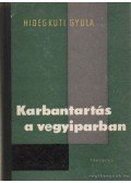 Hidegkuti Gyula - Karbantartás a vegyiparban