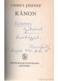 Annus József - Kánon (dedikált)