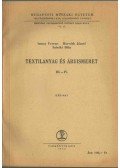 Horváth József,Sziráki Béla,Izmay Ferenc - Textilanyag és áruismeret III-IV. (egyben)