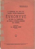 Dr. Nádor Jenő - A szarvasi Ág. Hitv. Ev. Vajda Péter-gimnázium Évkönyve az 1940-41-i tanévről, az iskola fennállásának 139. évéről