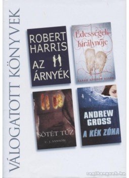 Sarah Addison Allen, Andrew Gross, Robert Harris, C. J. Sansom - Az árnyék / Édességek királynője / Sötét tűz / A kék zóna Sarah Addison Allen, Andrew Gross, Robert Harris, C. J. Sansom - Az árnyék / Édességek királynője / Sötét tűz / A kék zóna, Budapest 2009 antikvár könyv
