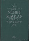 Halász Előd,Földes Csaba,Uzonyi Pál - Német-magyar kéziszótár