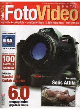 Vinnay Péter - Foto video 2004.szeptember 9. szám Vinnay Péter - Foto video 2004.szeptember 9. szám, Budapest 2004 antikvár könyv