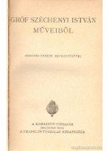 Gróf Széchenyi István - Gróf Széchenyi István műveiből