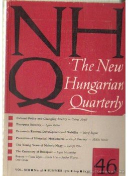 Boldizsár Iván - The New Hungarian Quarterly No. 46, Budapest 1972 antikvár könyv