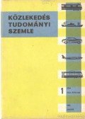 Dr. Czére Béla (szerk.) - Közlekedéstudományi szemle 1981. XXXi évfolyam 1. szám