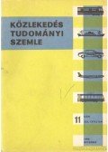 Dr. Czére Béla (szerk.) - Közlekedéstudományi szemle 1980. XXX. évfolyam 11. szám