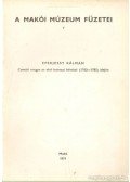 Eperjessy Kálmán - Csanád megye az első katonai felvétel (1782-1785) idején