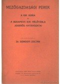 Dr. Somogyi Zoltán - Mezőgazdasági perek