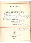 Kocsis István - Tárlat az utcán (dedikált)