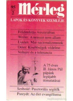 Boór János - Mérleg 1995/2 Boór János - Mérleg 1995/2, Budapest 1995 antikvár könyv