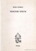 Beke György - Magyar áfium