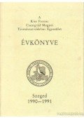 Molnár Gyula - A Kiss Ferenc Csongrád Megyei Természetvédelmi Egyesület Évkönyve 1990-1991