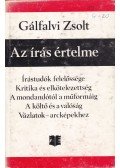 Gálfalvi Zsolt - Az írás értelme