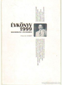 Rainer M. János, Standeisky Éva - Évkönyv 1999 VII. Rainer M. János, Standeisky Éva - Évkönyv 1999 VII., Budapest 1999 antikvár könyv