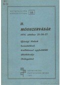 Bencsik Máté - II. Módszervásár 1974. október 25-26-27