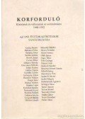 Zimonyi Zoltán - Korforduló