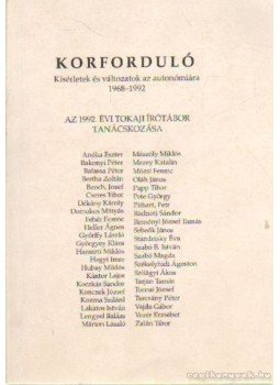 Zimonyi Zoltán - Korforduló Zimonyi Zoltán - Korforduló, Miskolc 1993 antikvár könyv