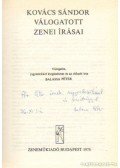 Balassa Péter - Kovács Sándor válogatott zenei írásai