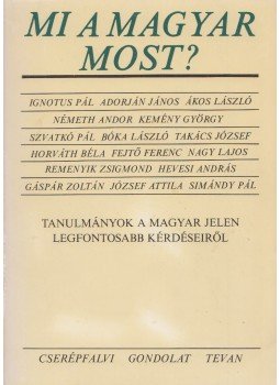 Palkó István - Mi a magyar most? Palkó István - Mi a magyar most?, Budapest 1990 antikvár könyv