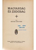 Szász Zoltán - Magyarság és zsidóság