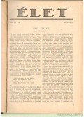 Alszeghy Zsolt - Élet 1927. XVIII. évfolyam (teljes)