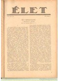 Alszeghy Zsolt - Élet 1931. XXII. évfolyam (teljes)