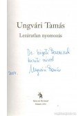 Ungvári Tamás - Lezáratlan nyomozás