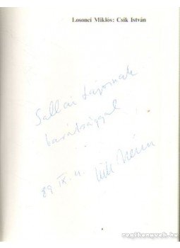 Losonci Miklós - Csik István Losonci Miklós - Csik István, Budapest 1983 antikvár könyv