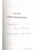 Erőss János - Székelyföldi üzenet (dedikált)